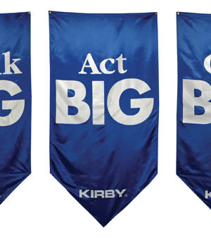 Think Big, Act Big, Get Big Banners