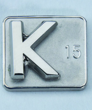 15 Medallion Pin Back