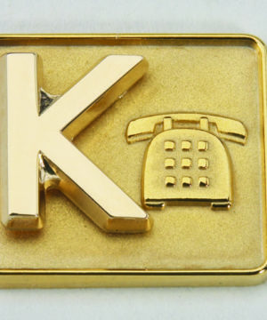 Gold Phone Award Back Plate (Level 3)