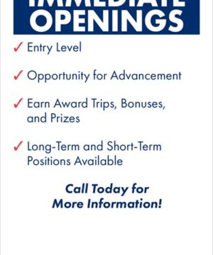 Recruiting Sticky Notes