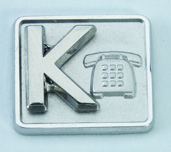 Silver Phone Award Back Plate - Image 2